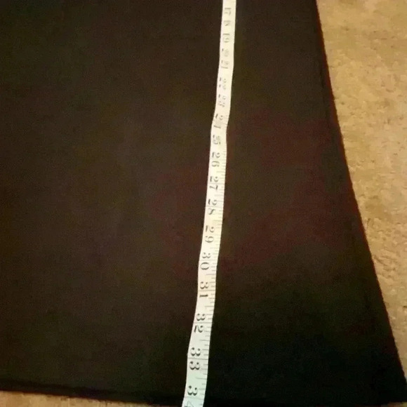 H&M Womens Black Classic Midi Longer sleeve comfortable velour small Dress - Picture 6 of 10